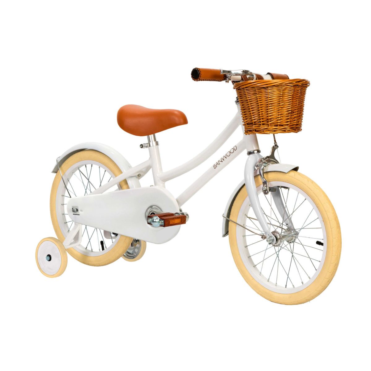 Banwood 16 Zoll Retro Kinder Fahrrad Classic White – weiß 03