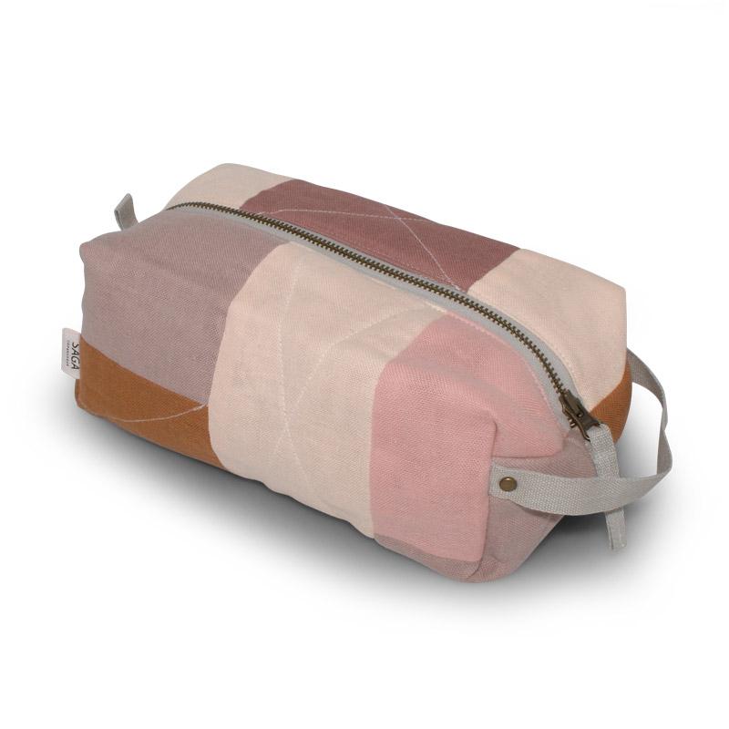 Saga Copenhagen Kosmetiktasche Leftover Love „Patchwork Rose“