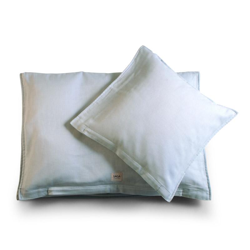Saga Copenhagen Sia Junior Bettwäsche „Ice Blue“, Musselin, 100x140cm
