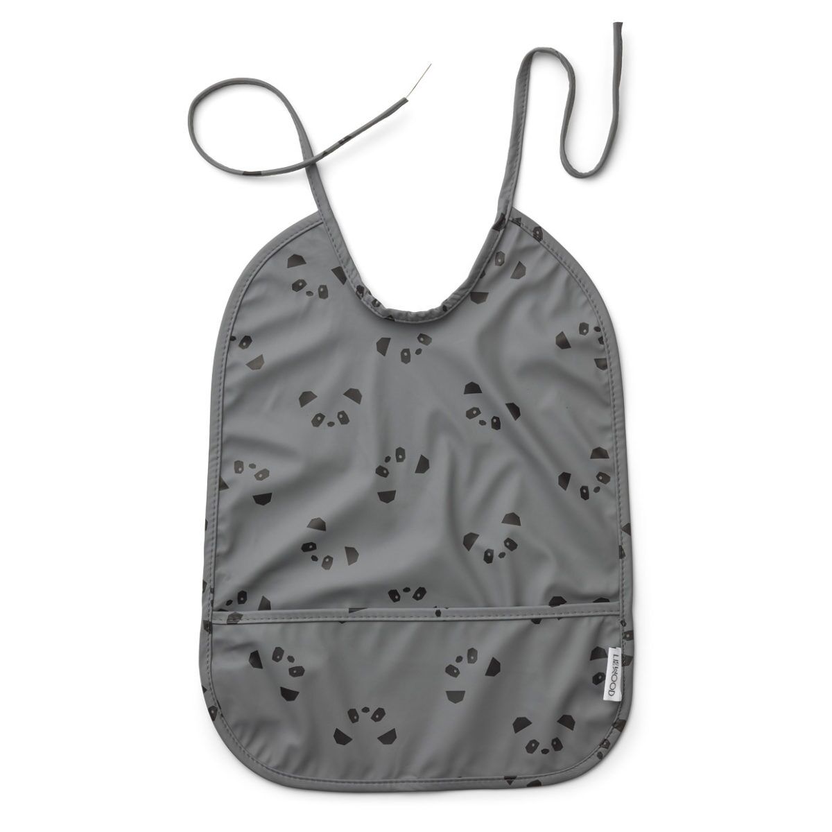 Liewood Lai Lätzchen „Panda stone grey“, 2er-Set 2