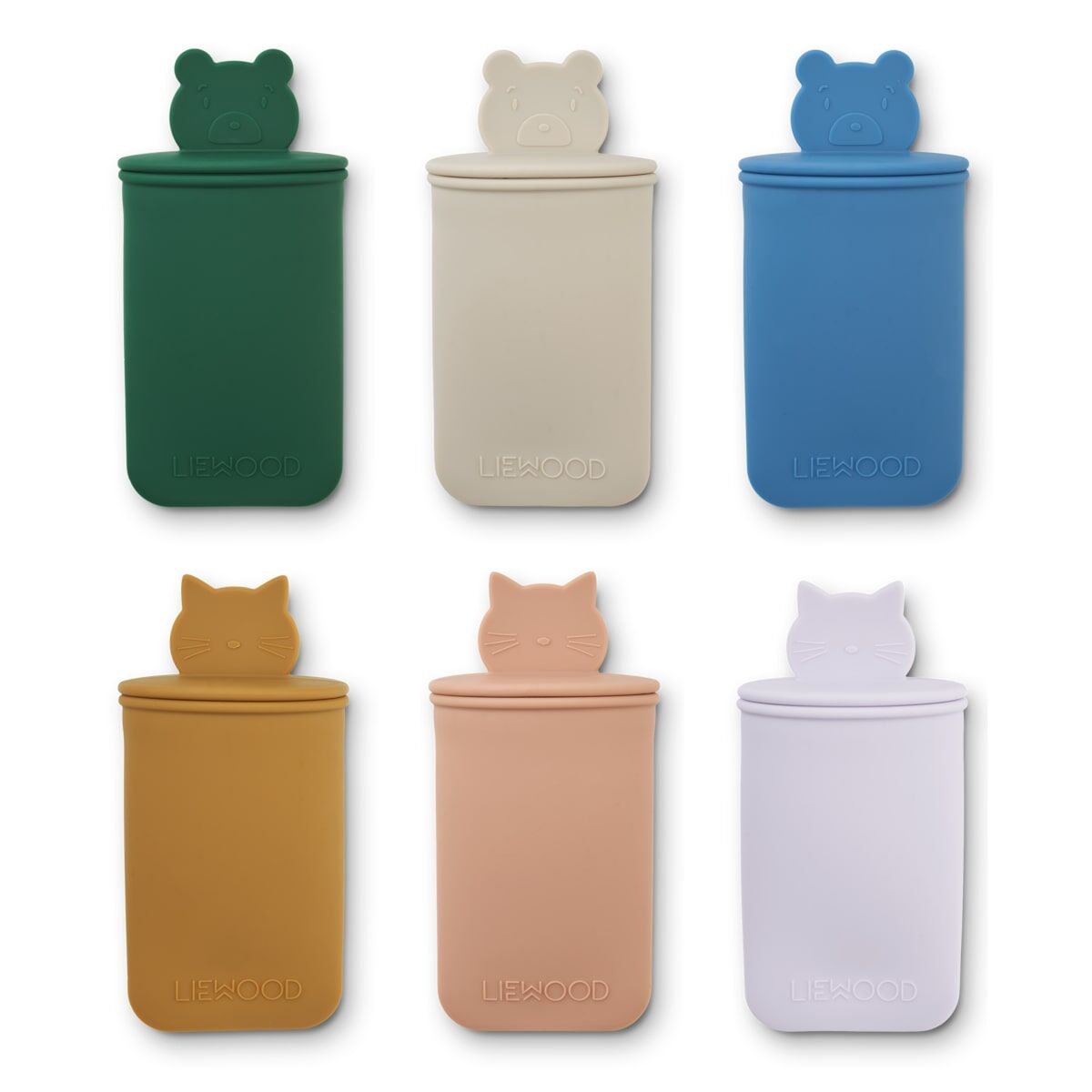 Liewood Eisförmchen Malik mini ice pops 6-pack (Classic)_LW17481_1377_Garden green mix_1-23_1