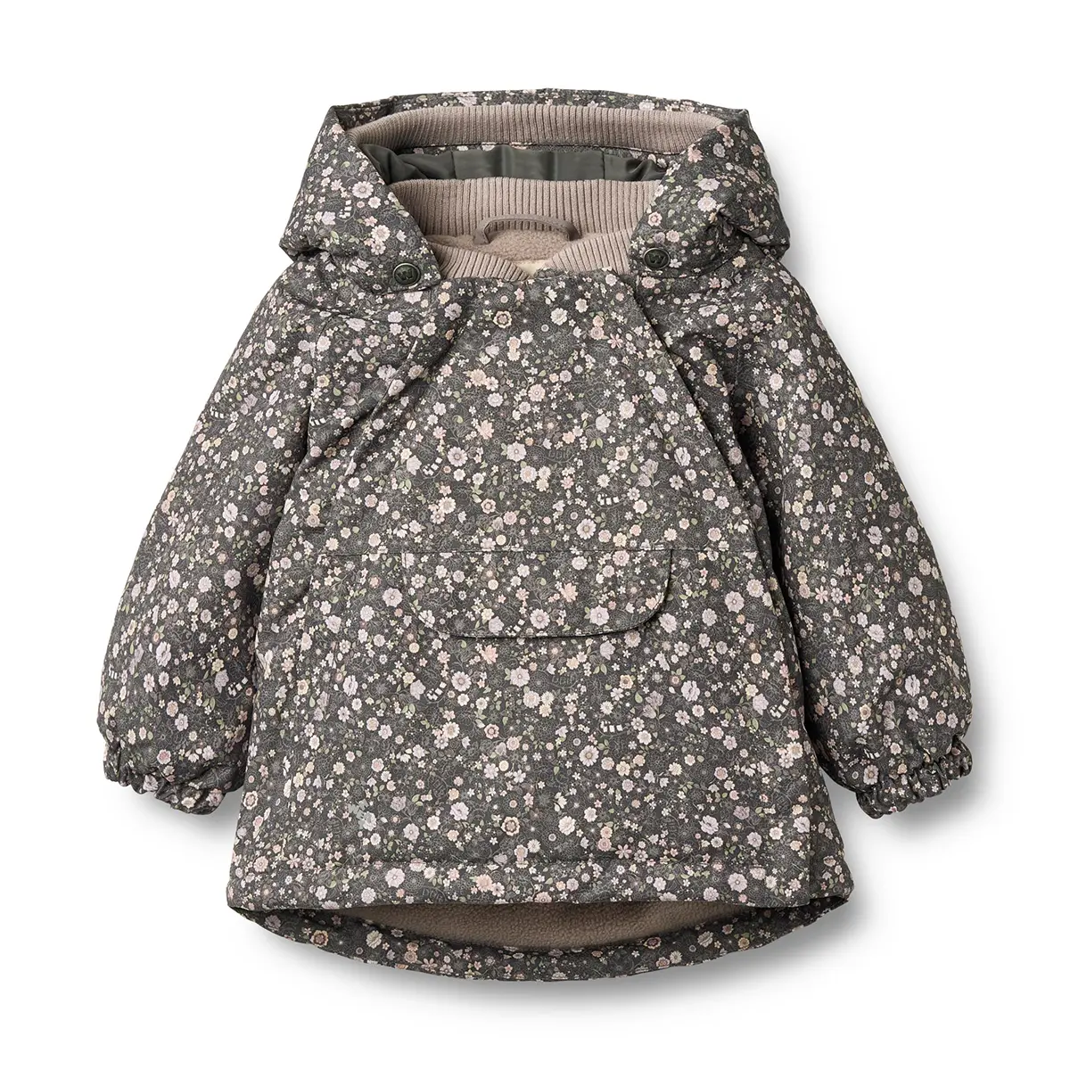 Wheat Winterjacke Sascha „Black Sea Open Flowers“