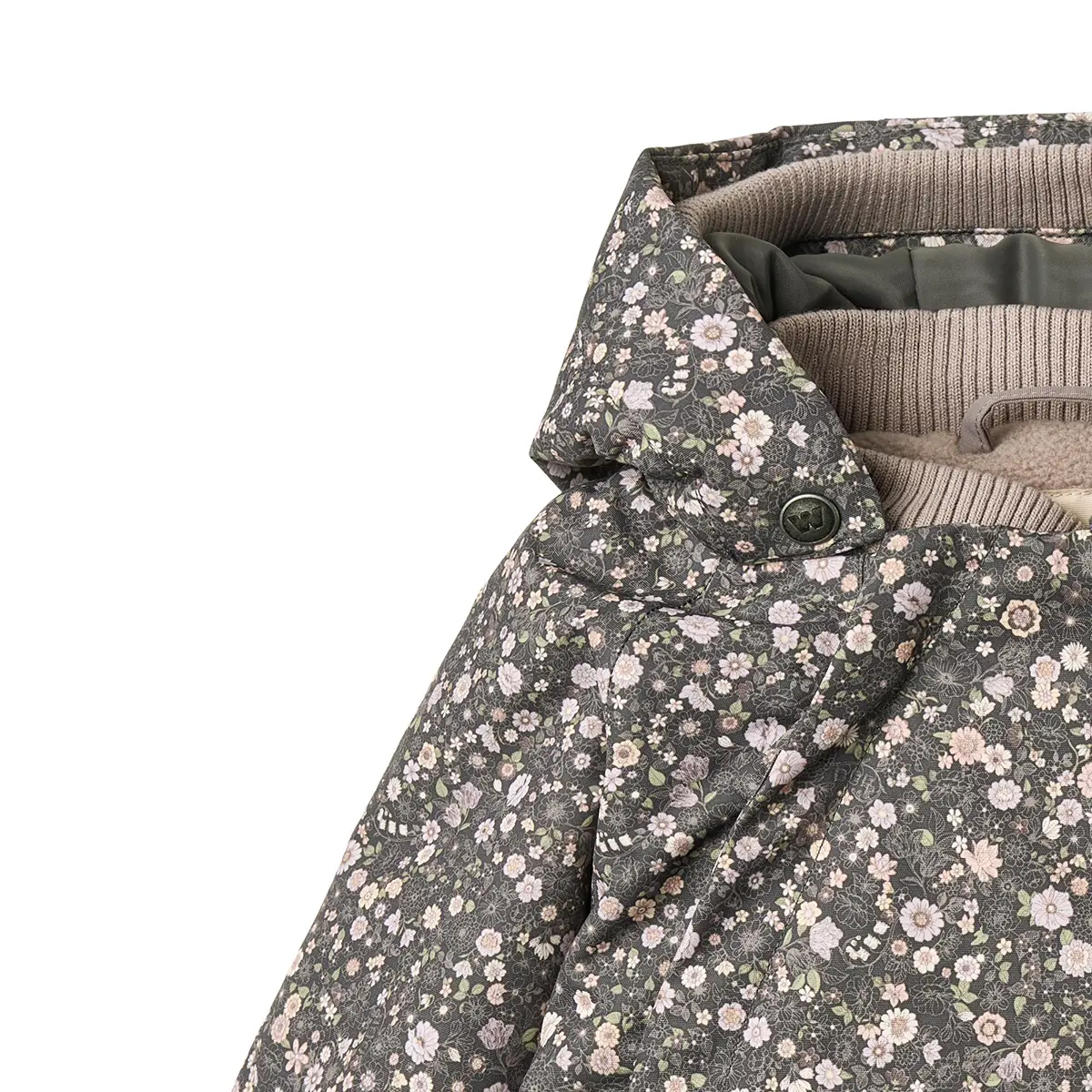Wheat Winterjacke Sascha „Black Sea Open Flowers“