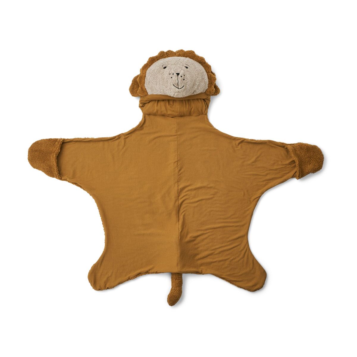DELISTED Liewood Kostümumhang Frey „Lion / Golden caramel mix“, Löwenkostüm