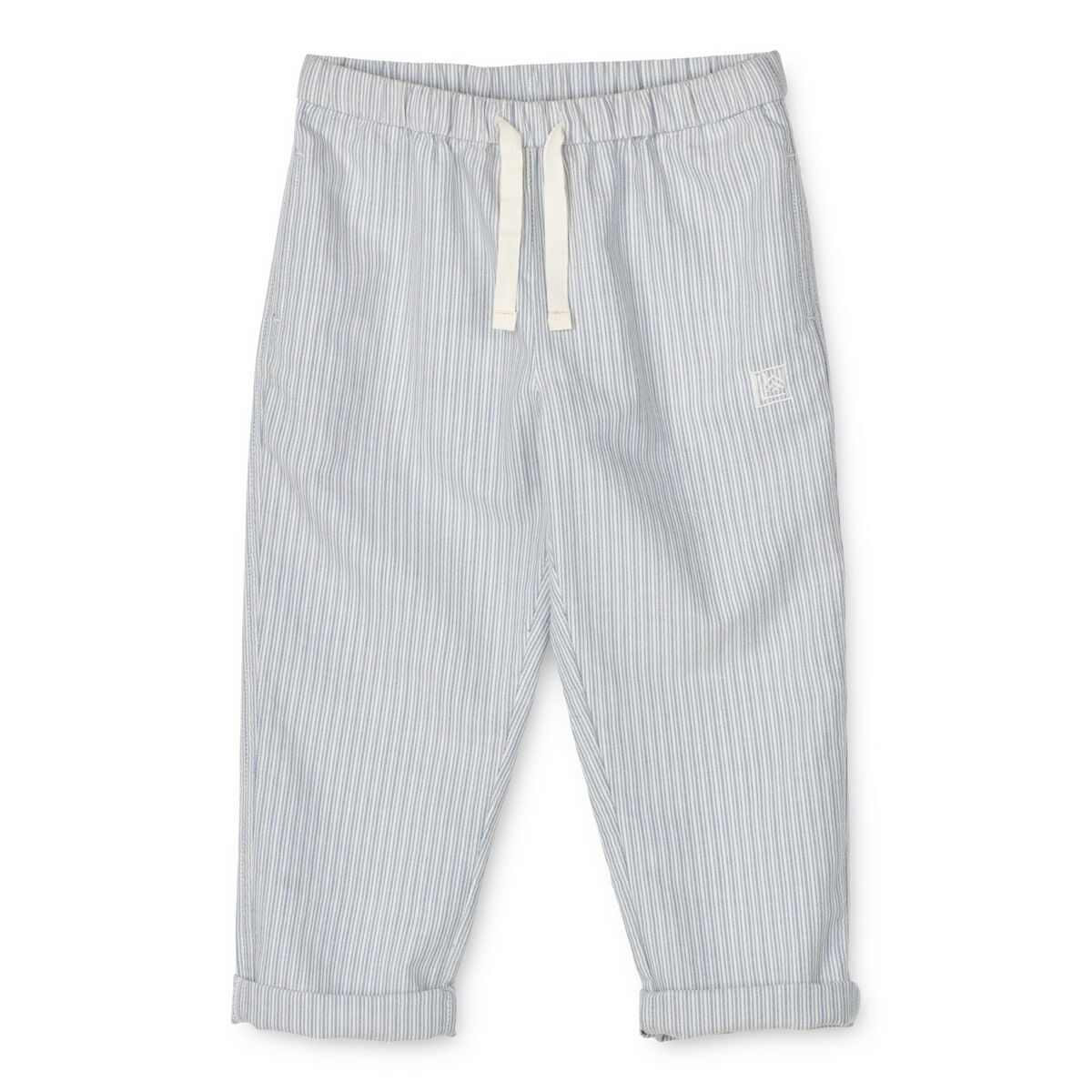 Liewood Kinder-Popelinehose Orlando „Creme de la creme / Riverside“, Gr. 56-122