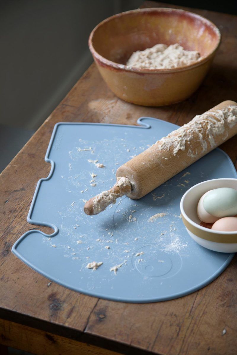 Sebra Silikon Platzdeckchen, Fanto der Elefant, „Powder Blue“ Mood