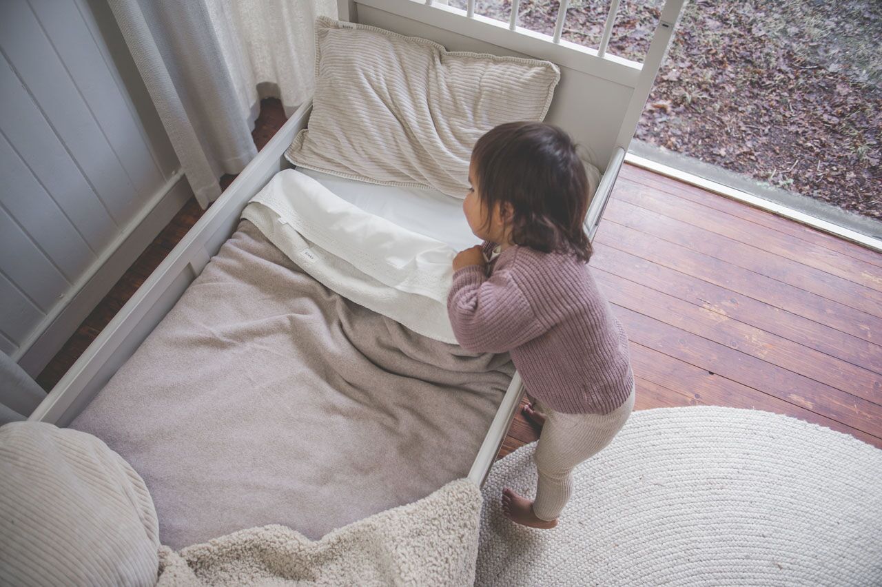 koeka Babydecke Denver Plüsch „clay“, 75x100cm – Bild 7