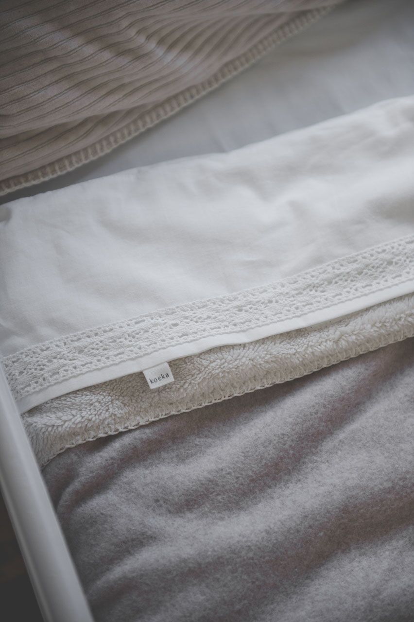 koeka Babydecke Denver Plüsch „clay“, 75x100cm – Bild 5