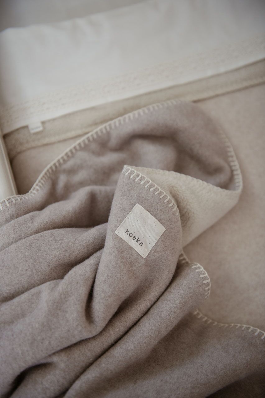 koeka Kinderdecke Denver Plüsch „clay“, 100x150cm – Bild 6
