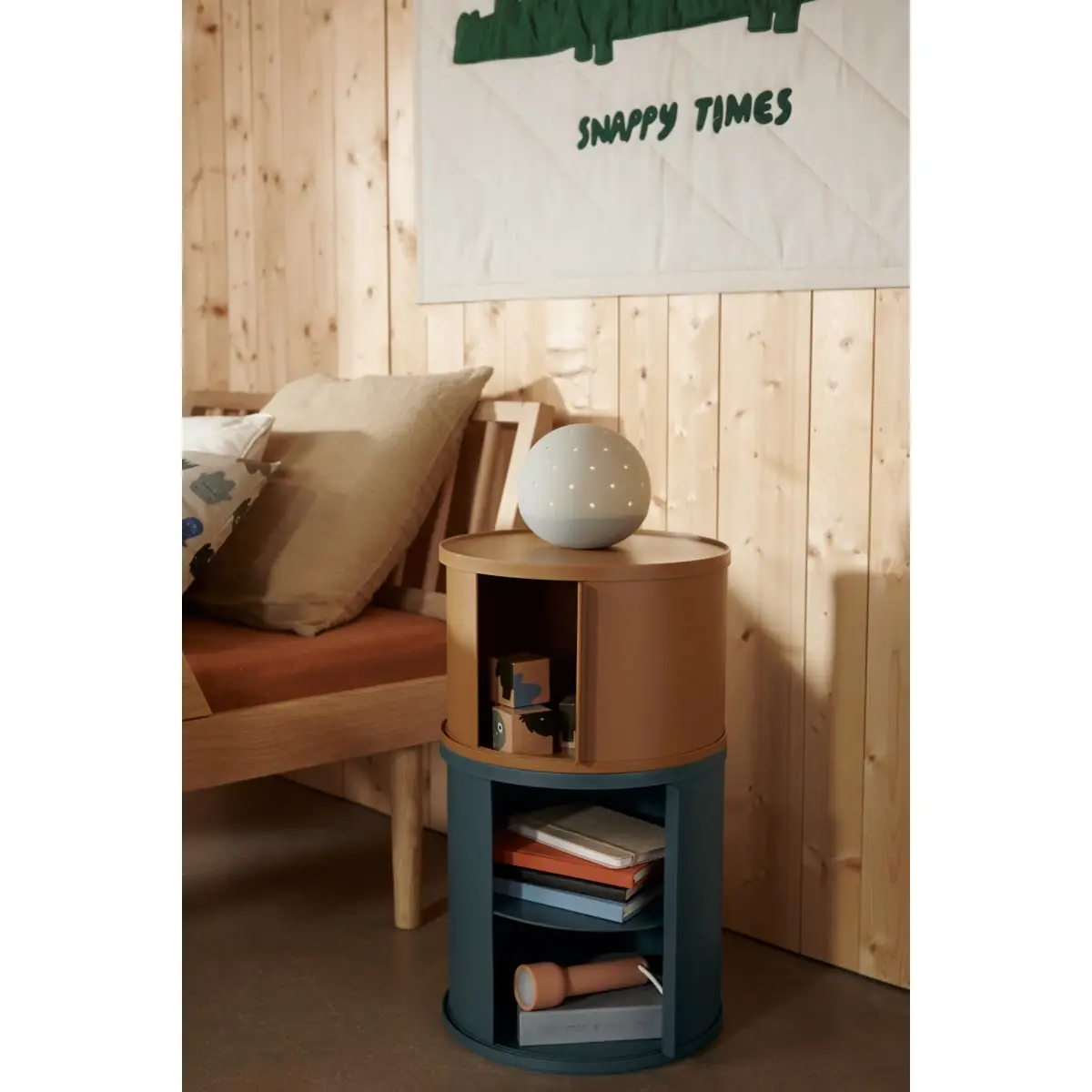 Liewood Puzzleblöcke Aage „Vehicle / Nature“ aus Buchenholz