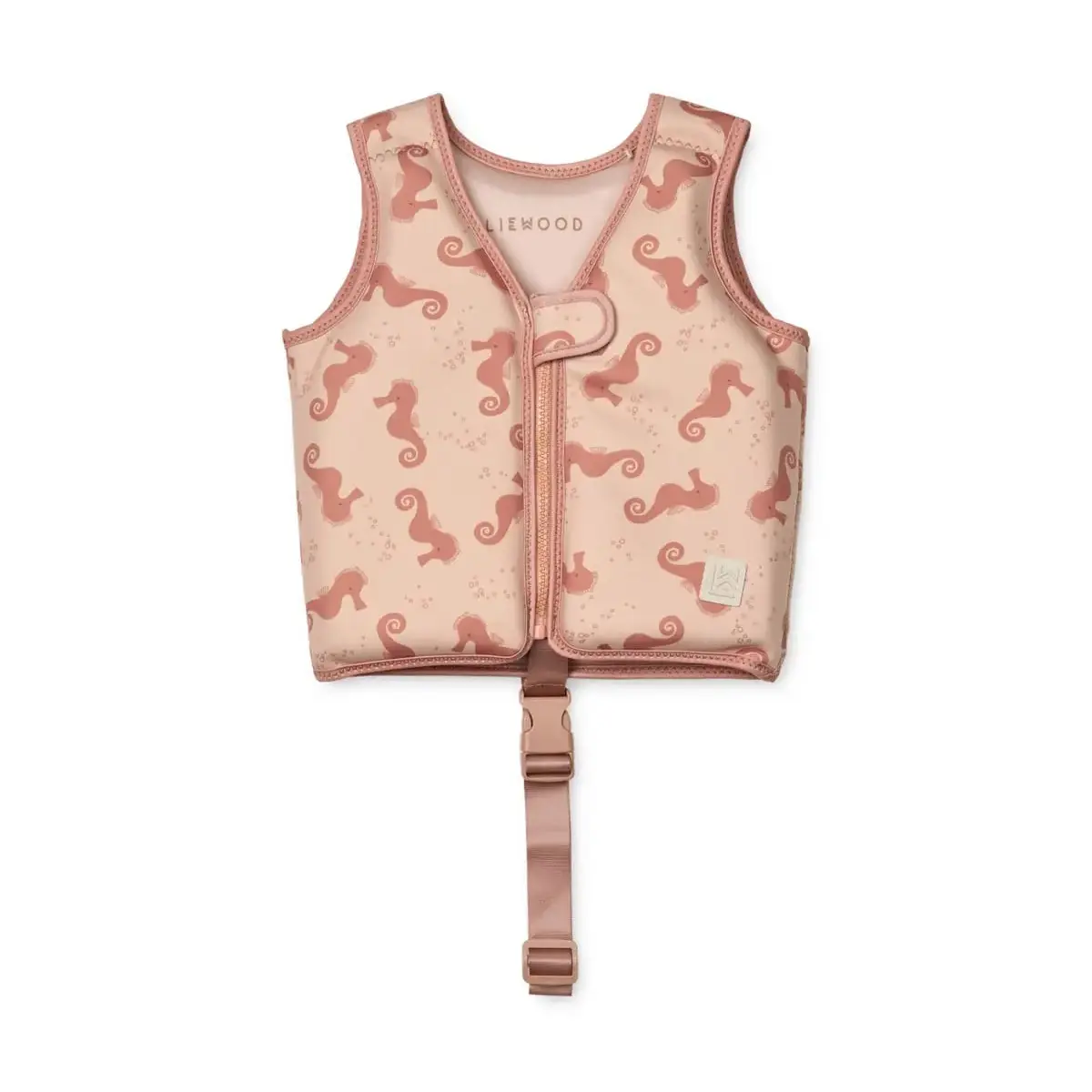 Liewood Dove Kinder-Schwimmweste „Seahorse / Apple blossom“