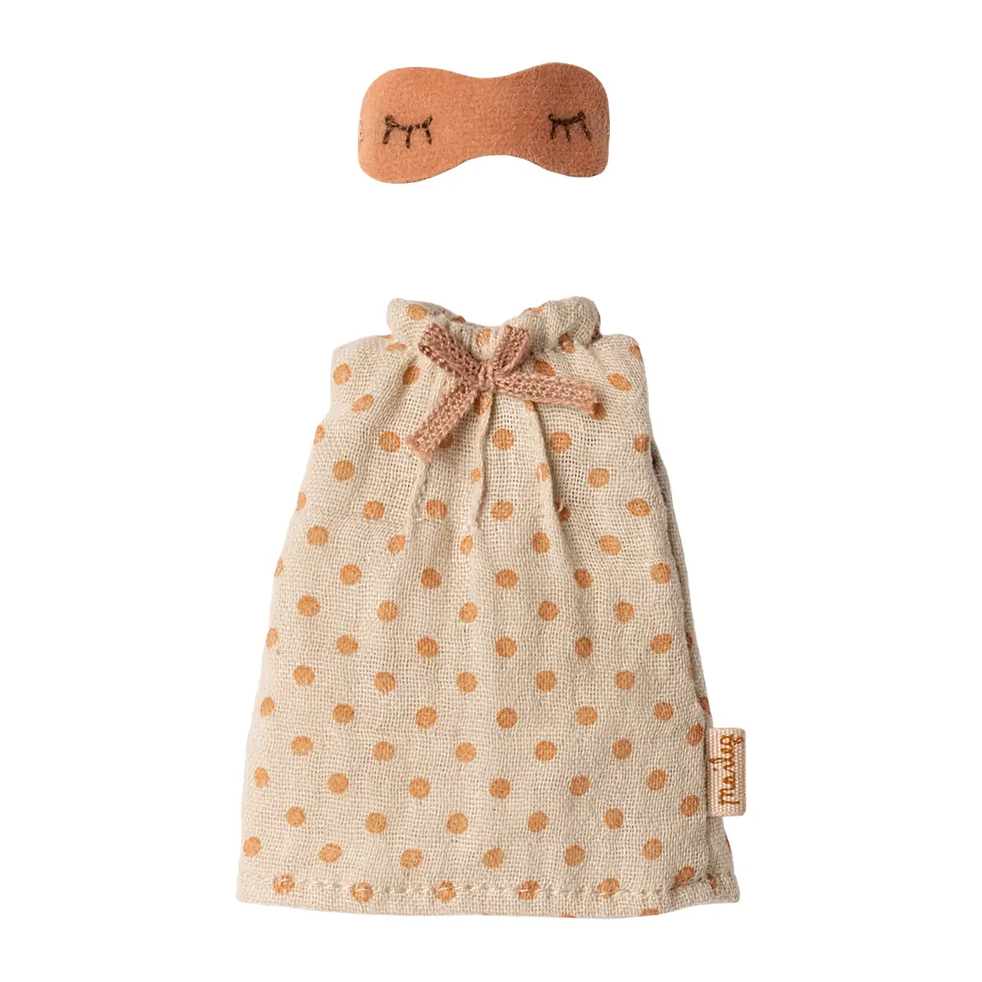 Maileg Puppenkleidungs-Set, Nachthemd, Mama Maus - Hellgrau