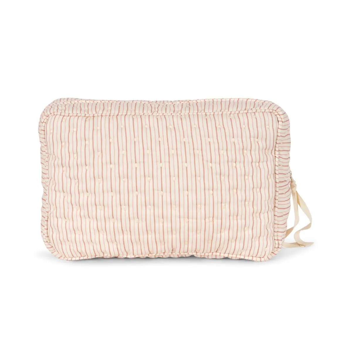 Konges Sløjd Kulturbeutel „Stripie Petite Rose“
