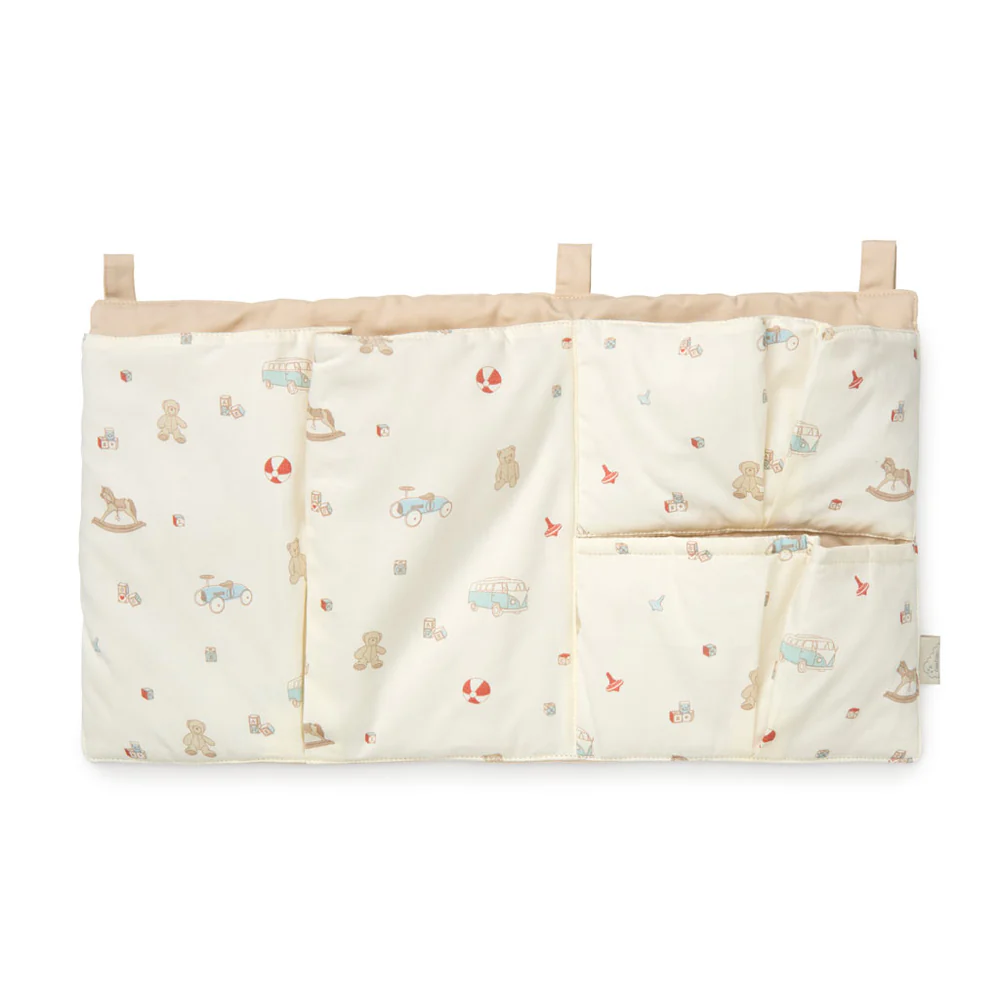 Cam Cam Betttasche „Vintage Toys“, OCS, 42x24cm