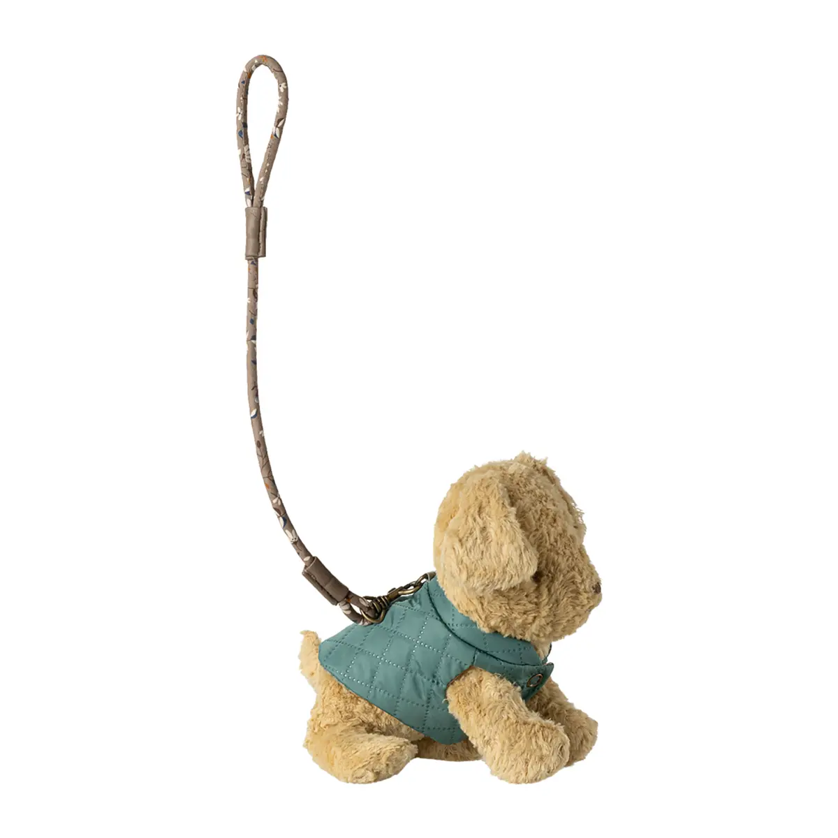 Maileg Welpen Geschirr und Leine „Dunkle Minze“ für Maileg Hundewelpen