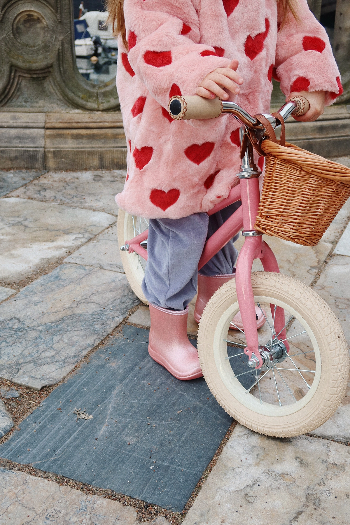 Konges Sløjd Laufrad Balance Bike „Sparkeling Pink“, 12-Zoll, ab ca. 2 Jahre