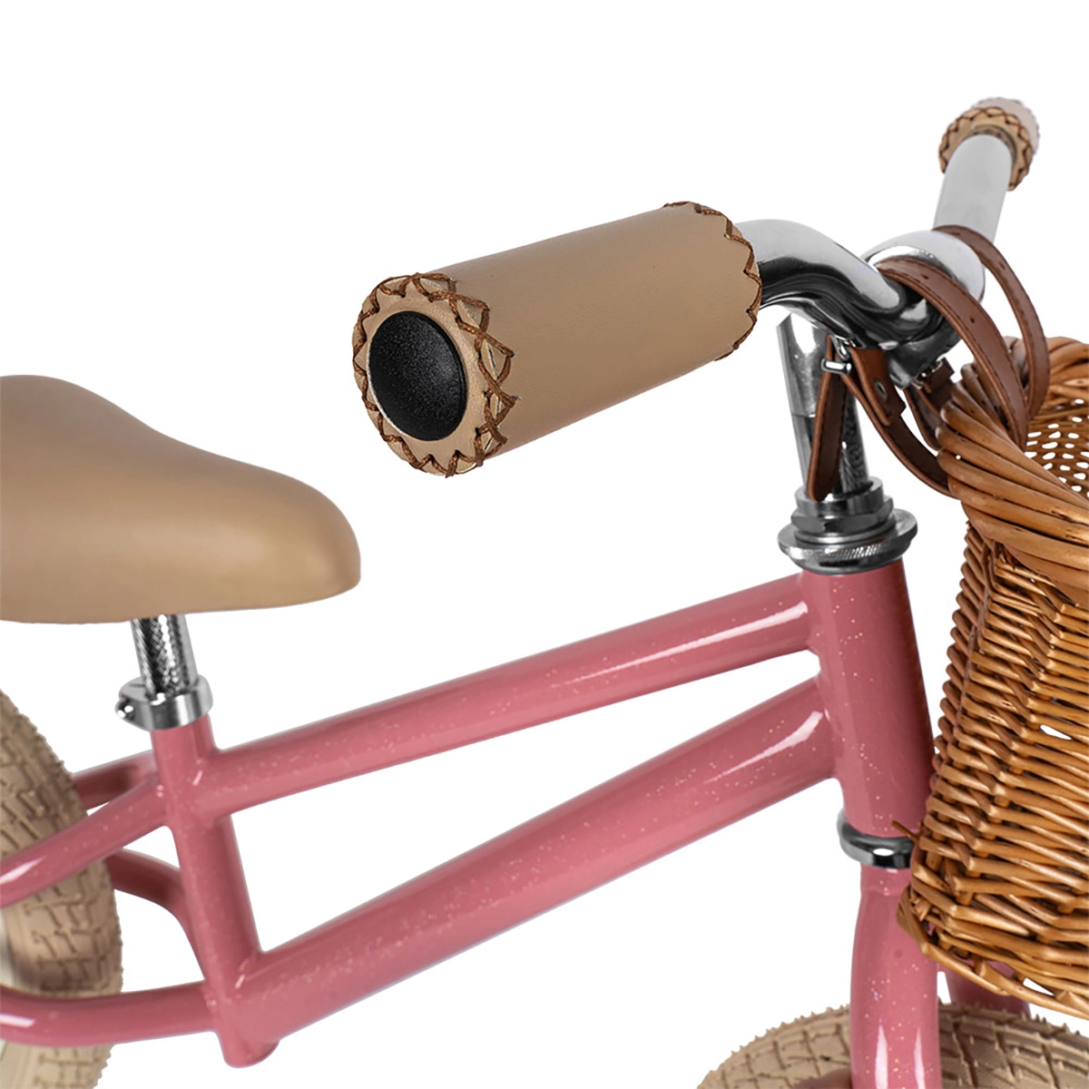 Konges Sløjd Laufrad Balance Bike „Sparkeling Pink“, 12-Zoll, ab ca. 2 Jahre