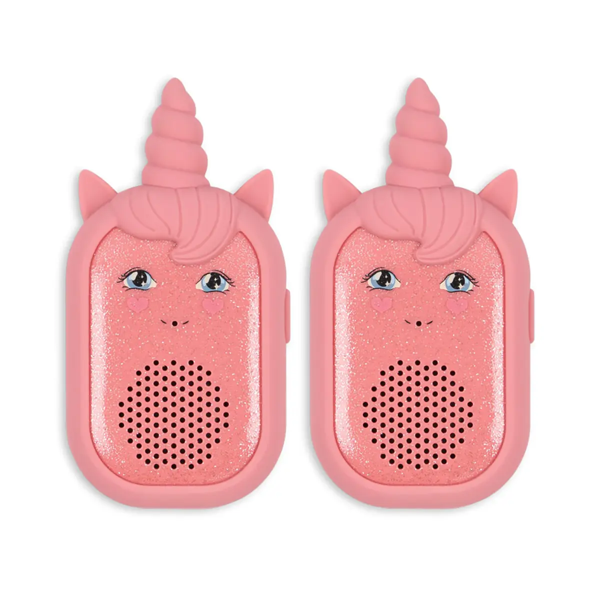 Konges Sløjd Walkie Talkie-Set „Glitter / Einhorn"