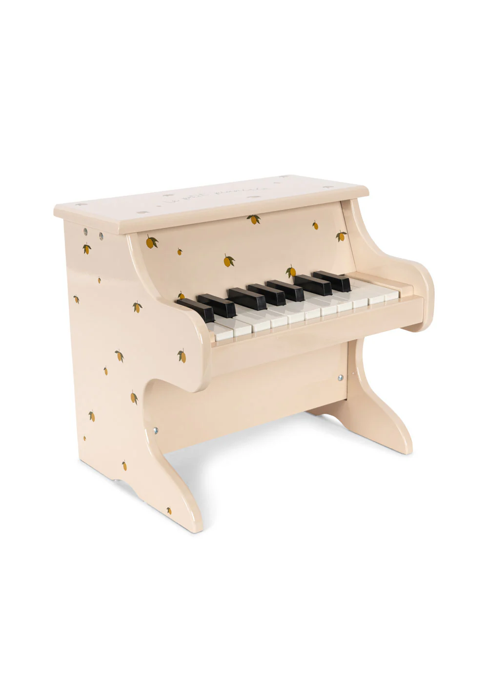 Konges Sløjd Spielzeug Miniatur-Klavier „Lemon / Glossy“, FSC®-Holz