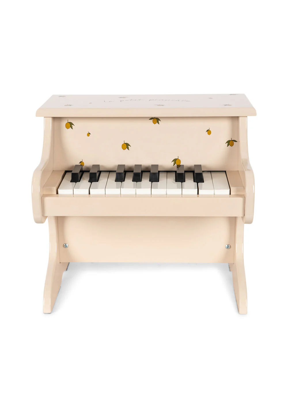 Konges Sløjd Spielzeug Miniatur-Klavier „Lemon / Glossy“, FSC®-Holz