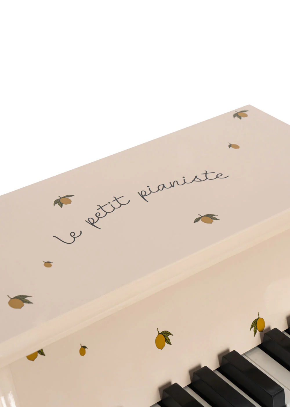 Konges Sløjd Spielzeug Miniatur-Klavier „Lemon / Glossy“, FSC®-Holz
