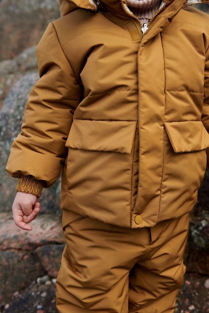 Liewood Schneehose Fenja für Kinder „Army brown / Golden caramel“, Gr. 104-128 – Bild 14