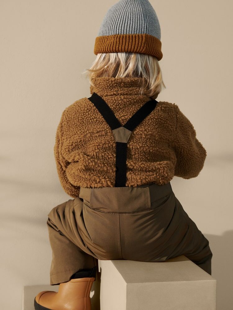Liewood Schneehose Fenja für Kinder „Army brown / Golden caramel“, Gr. 104-128 – Bild 10