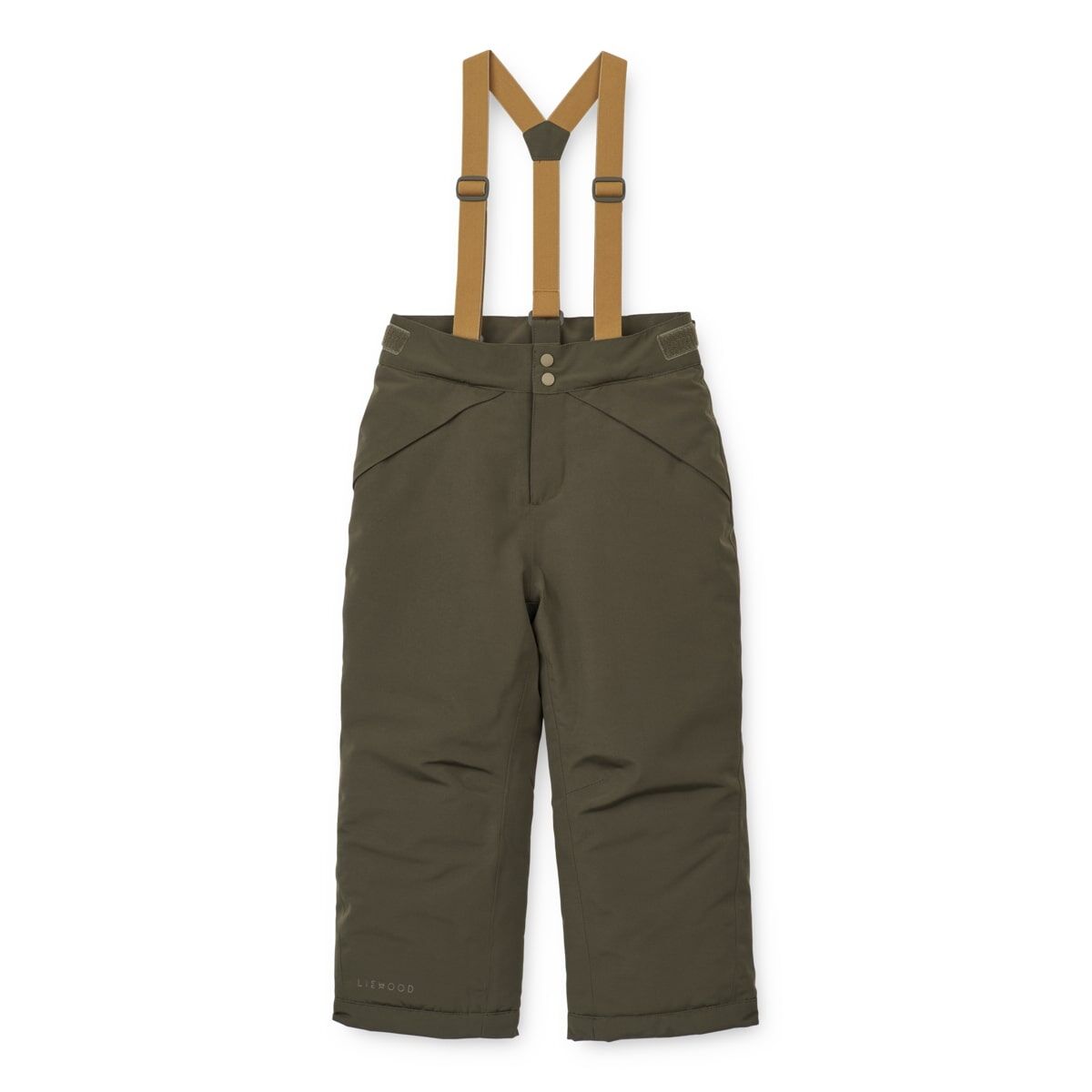 Liewood Schneehose Fenja für Kinder „Army brown / Golden caramel“