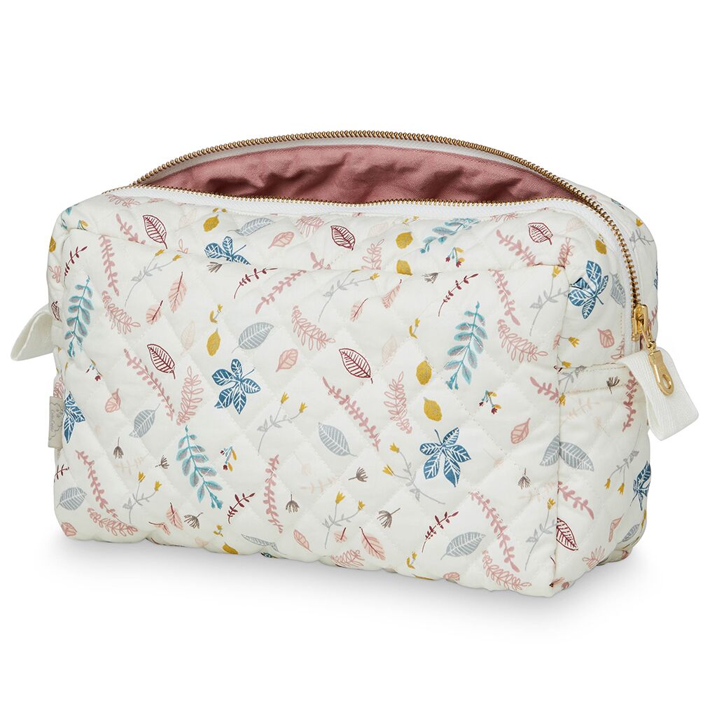 DELISTED Cam Cam Kosmetiktasche „Pressed Leaves Rose“