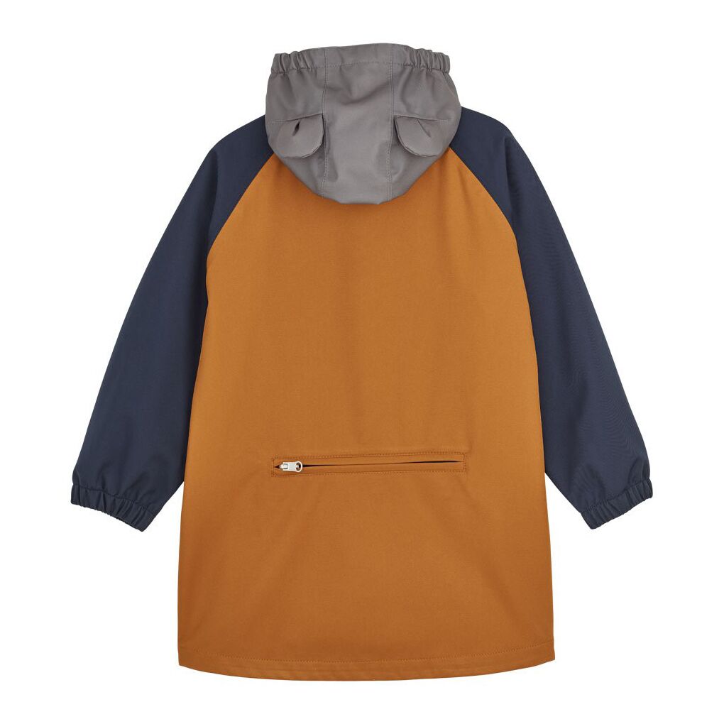 Liewood Blake Regenjacke „Hunter green multi mix“ hinten