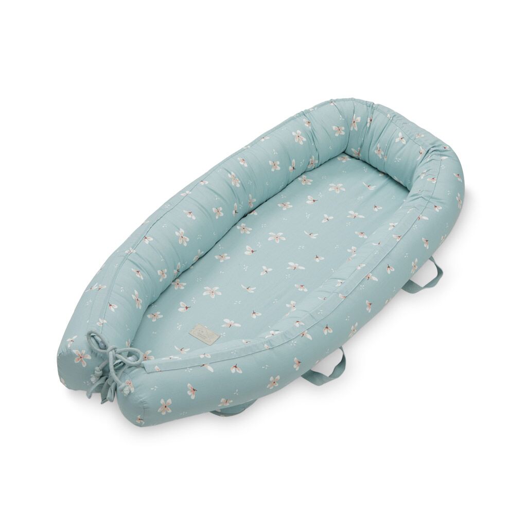 Cam Cam Babynestchen „Windflower Blue“