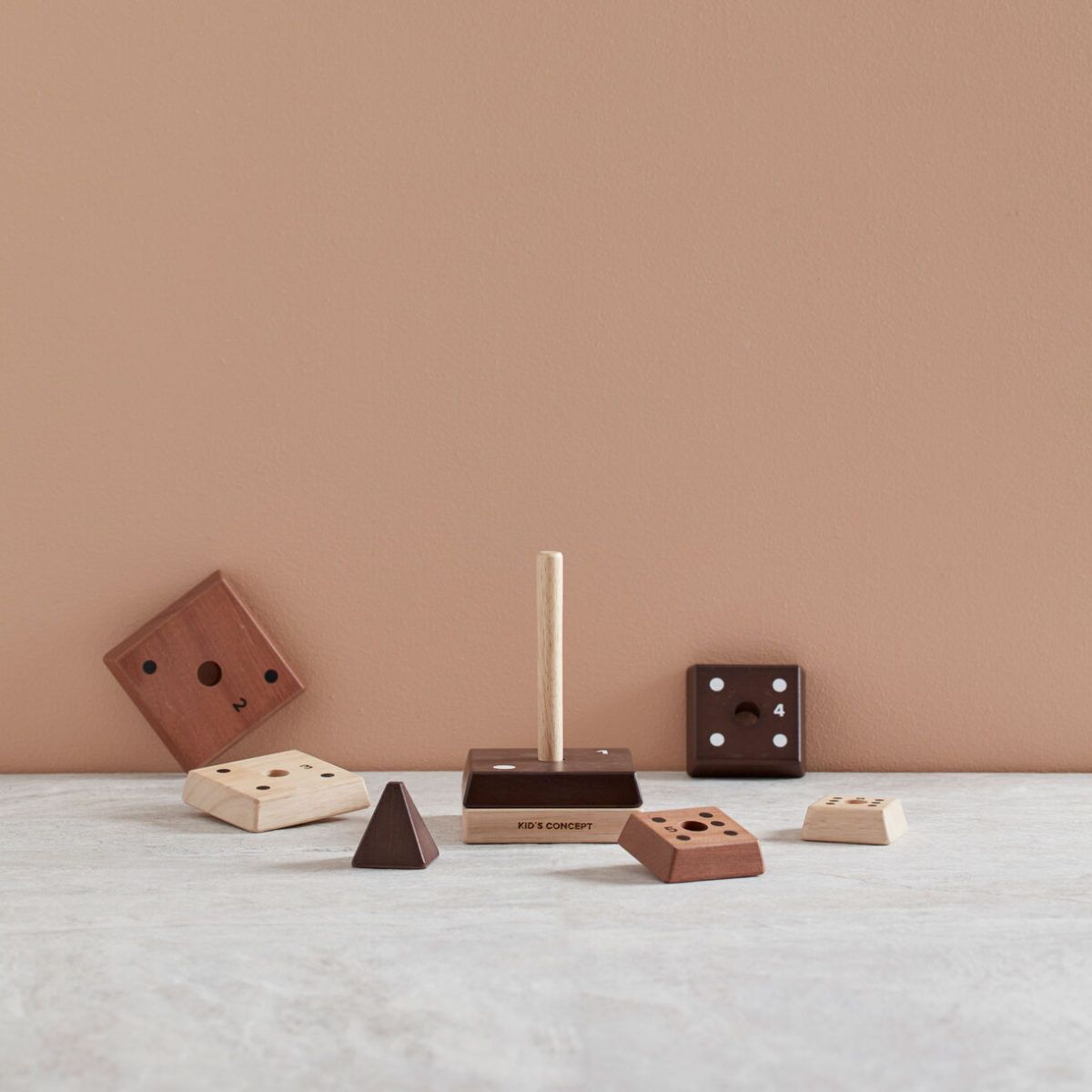 Kids Concept Stapelpyramide Natur Neo Mood