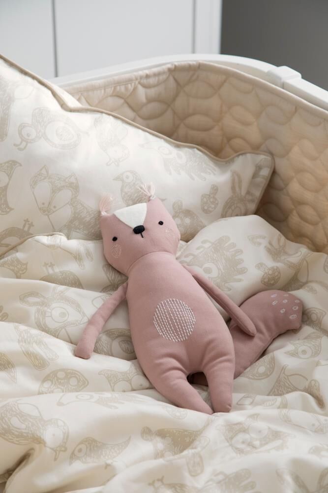 DELISTED Sebra Kuscheltier Zappy das Eichhörnchen „misty rose“, 32cm – Bild 3