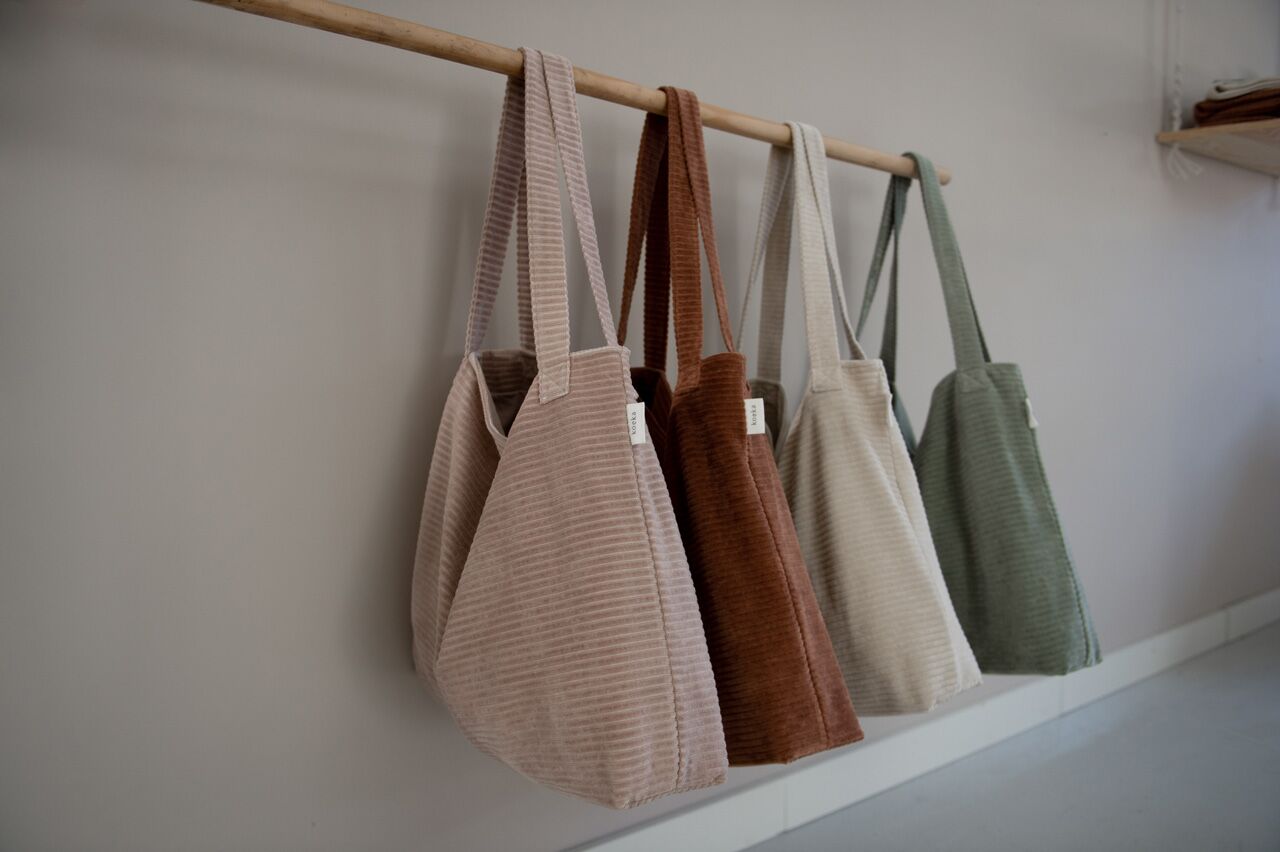 koeka Mommybag Vik, sand, Stofftasche, 42x58cm 03