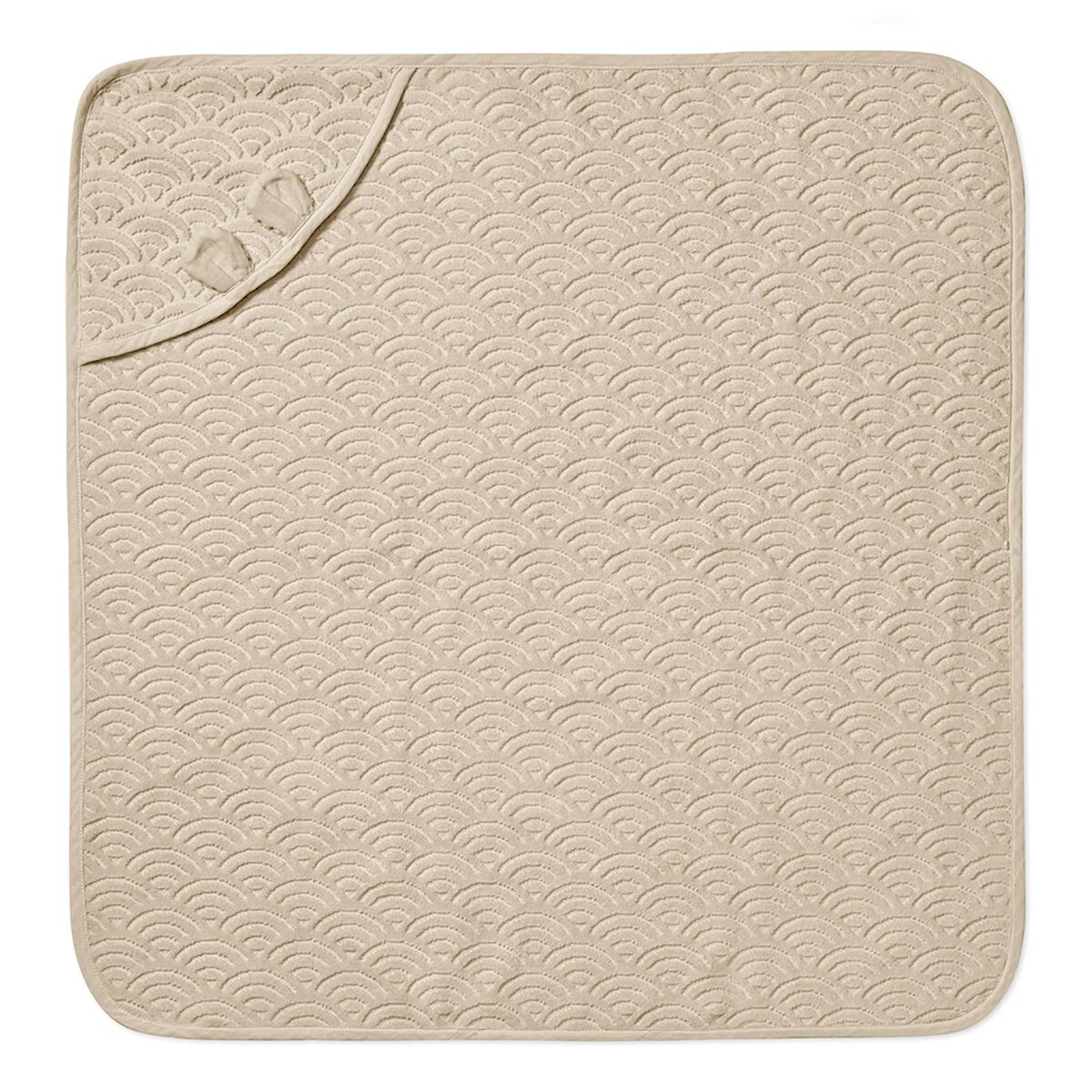 Cam Cam Babyhandtuch „Almond“, 80x80cm, GOTS 02