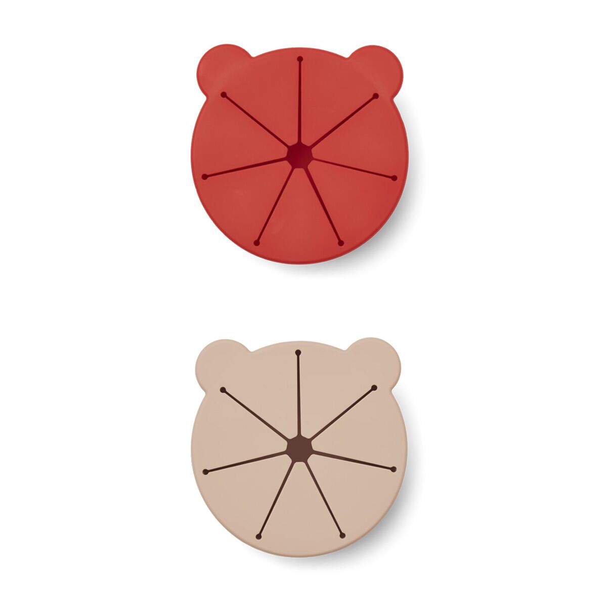 Liewood Kelly Snackbox „Apple red : rose mix“ aus Silikon 01