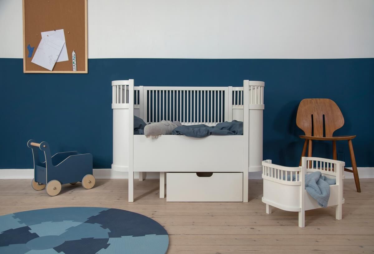 DELISTED Sebra Spielmatte „powder blue“, Puzzlematte, ø122cm – Bild 3