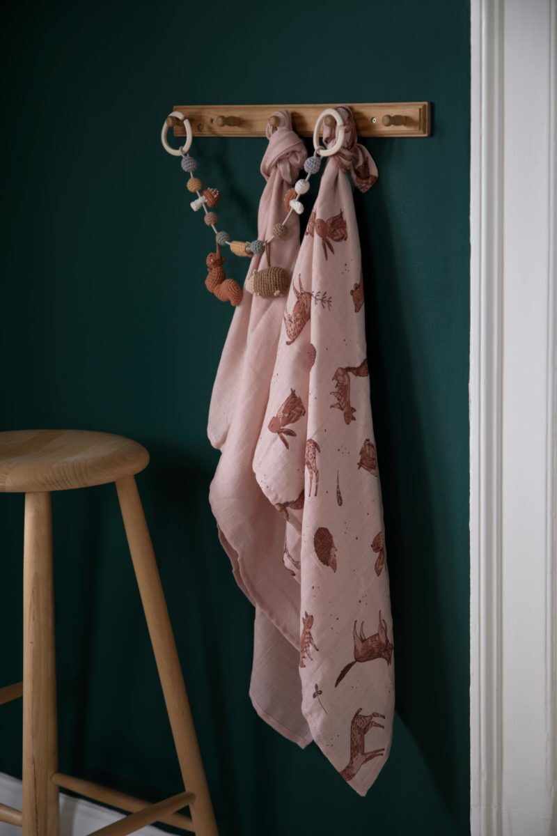 Sebra Spucktücher, 3er Set, Nightfall, dreamy rose 02