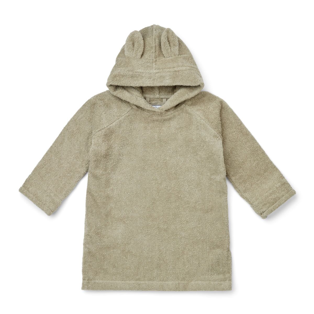 Liewood Ilja Poncho-Bademantel „Rabbit Nebelgrau“, 1-4 Jahre