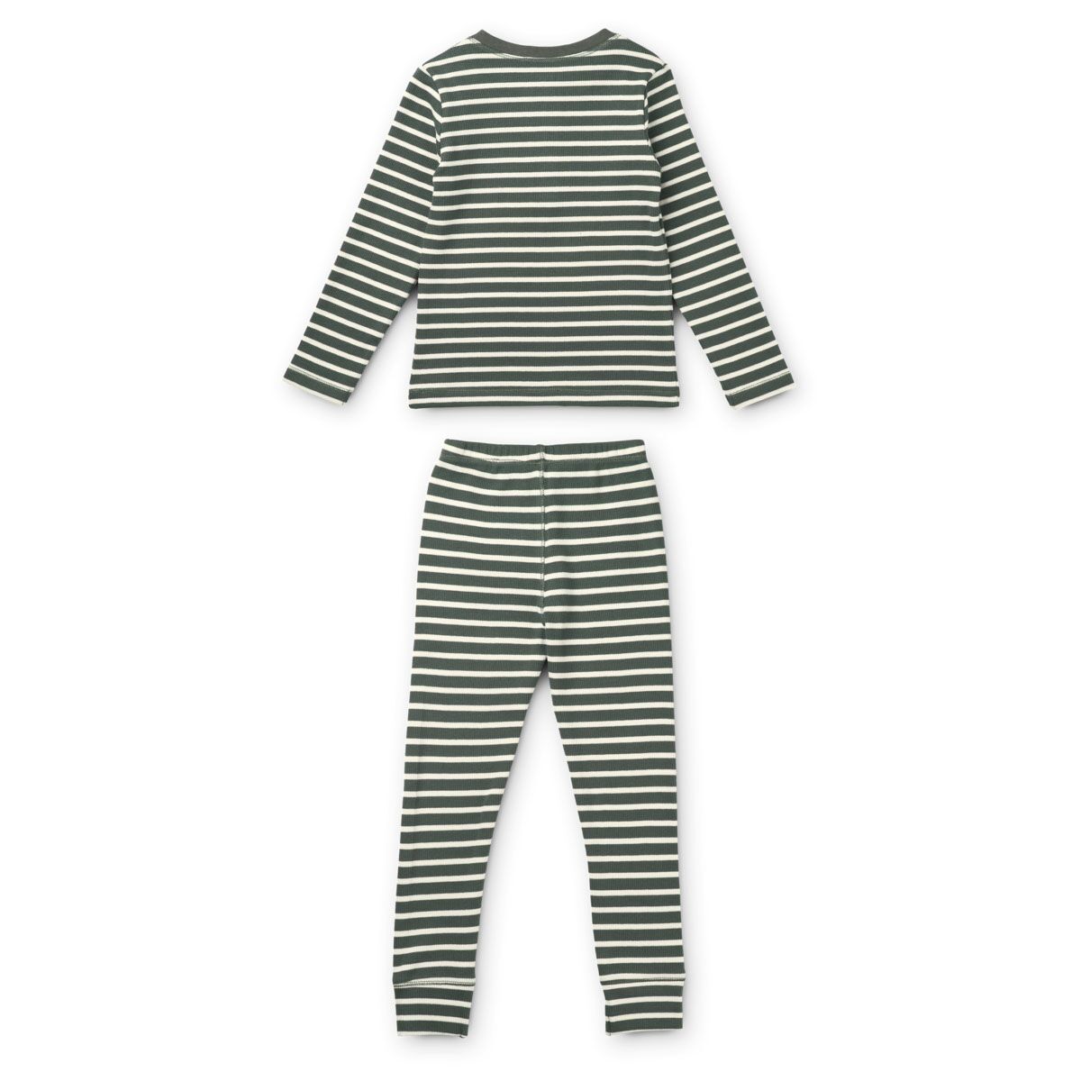 Liewood Pyjama-Set Wilhelm „Hunter green / sandy“ 02