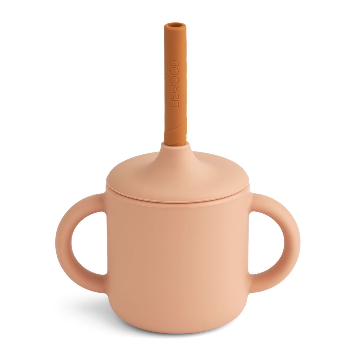 Liewood Cameron Silikon Schnabeltasse „Mustard / Tuscany rose mix“