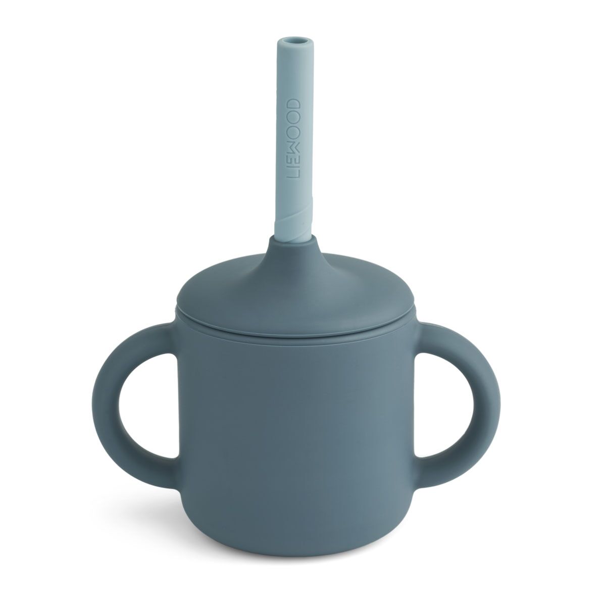 Liewood Cameron Silikon Schnabeltasse „Blue mix“