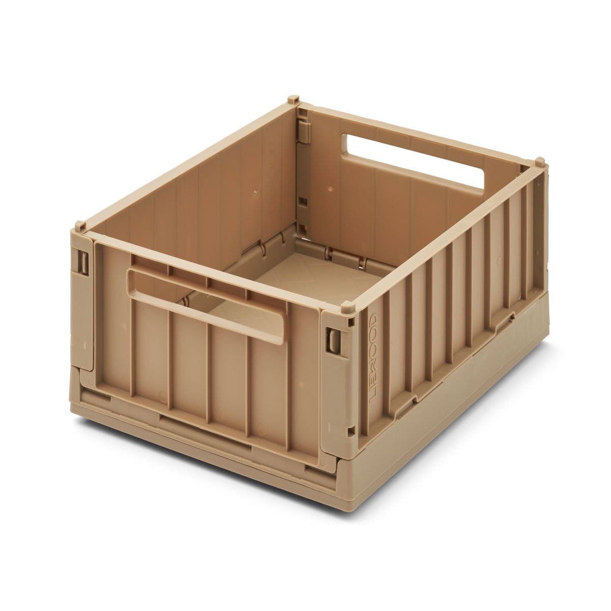 DELISTED Liewood Aufbewahrungsbox Weston „Oat“ mit Deckel, Größe S, 2er-Set, 25x18x10cm – Bild 3