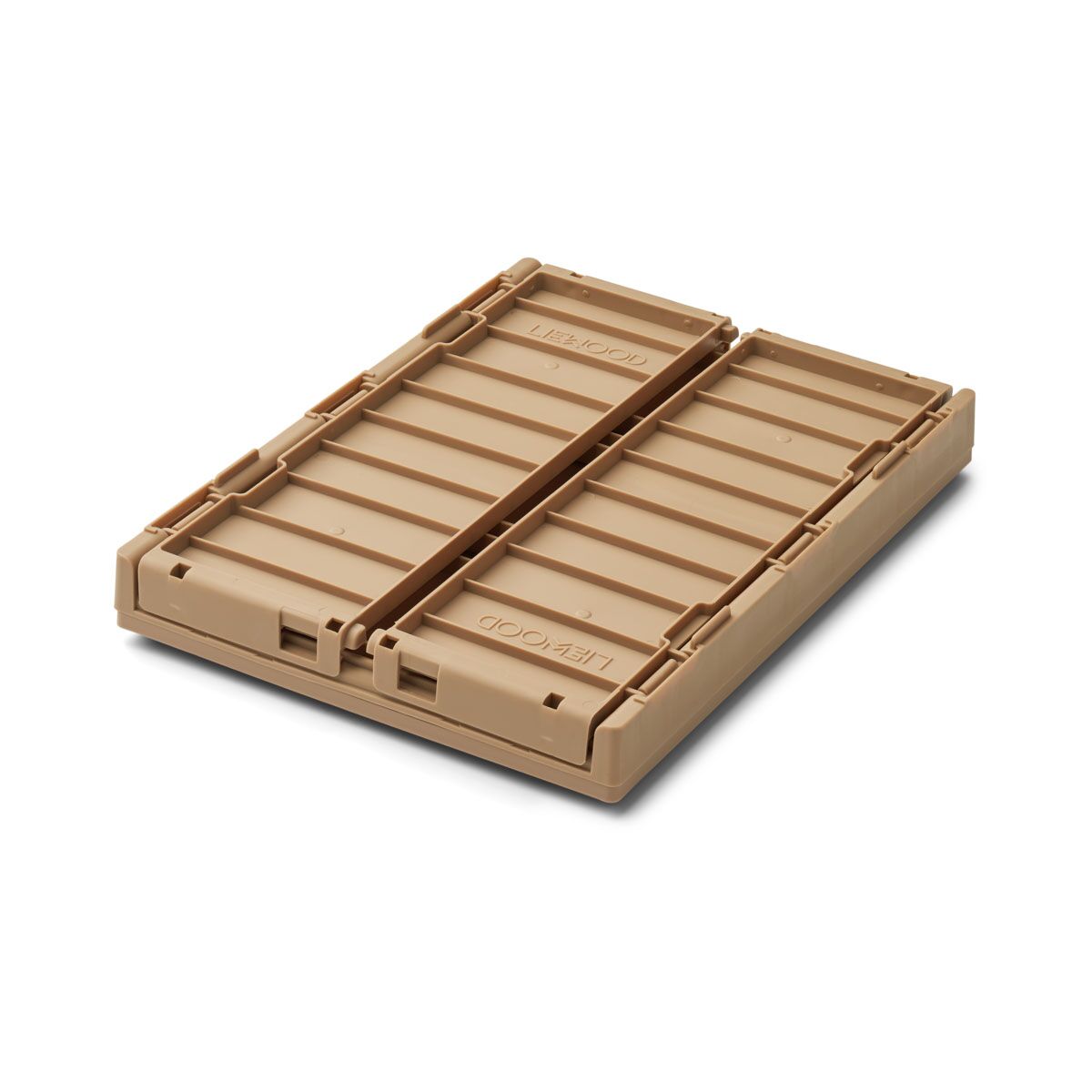 DELISTED Liewood Aufbewahrungsbox Weston „Oat“ mit Deckel, Größe S, 2er-Set, 25x18x10cm – Bild 4