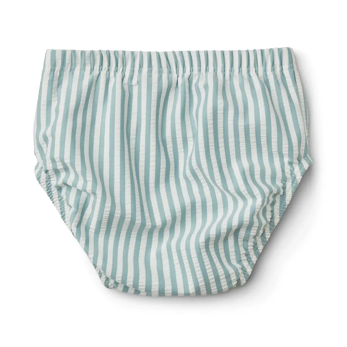 Liewood Baby Badehose Anthony „Sea blue / White“, Seersucker