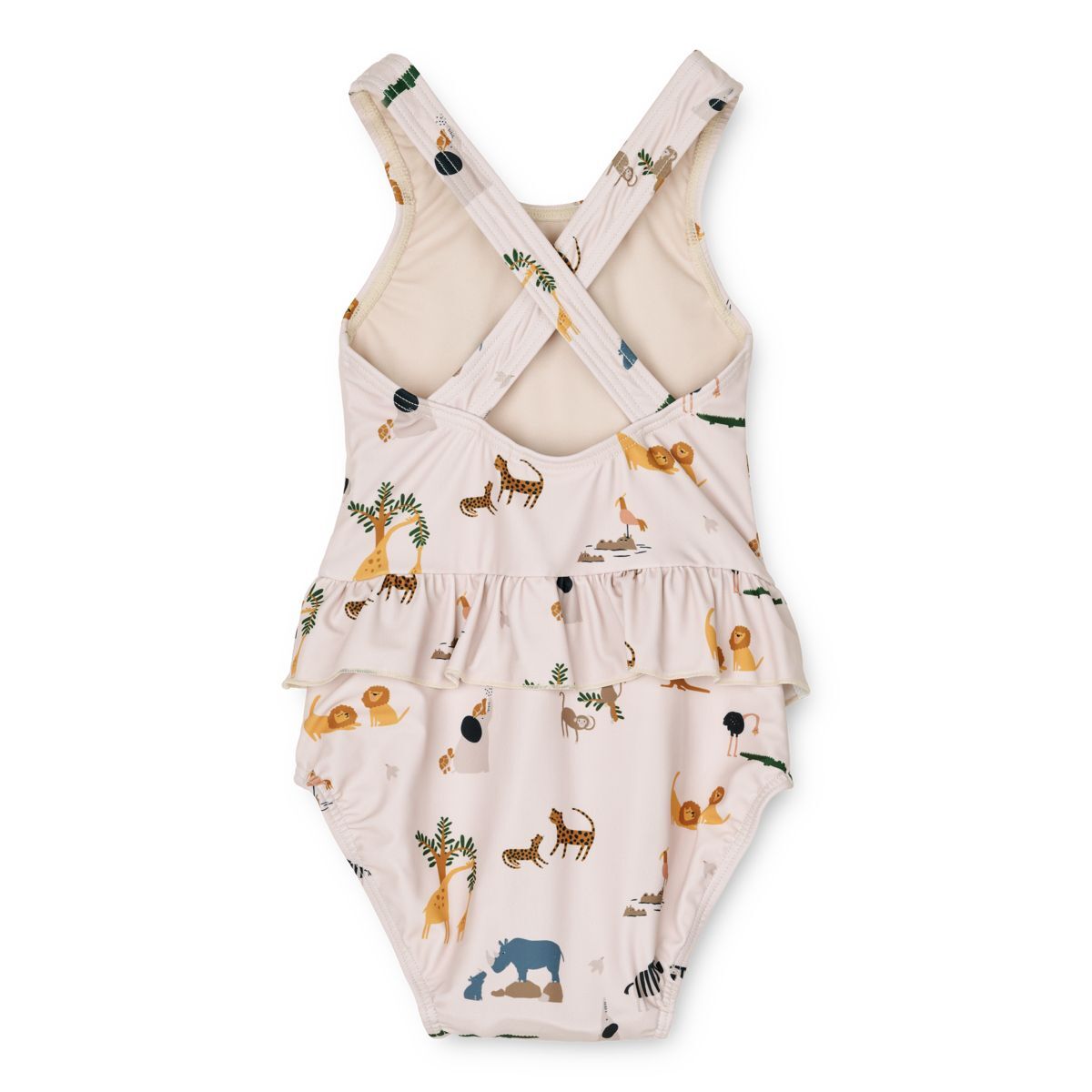 Liewood Amina Baby-Badeanzug „All together / Sandy “, UV 40+, Gr. 56, 68, 86, 92 – Bild 2