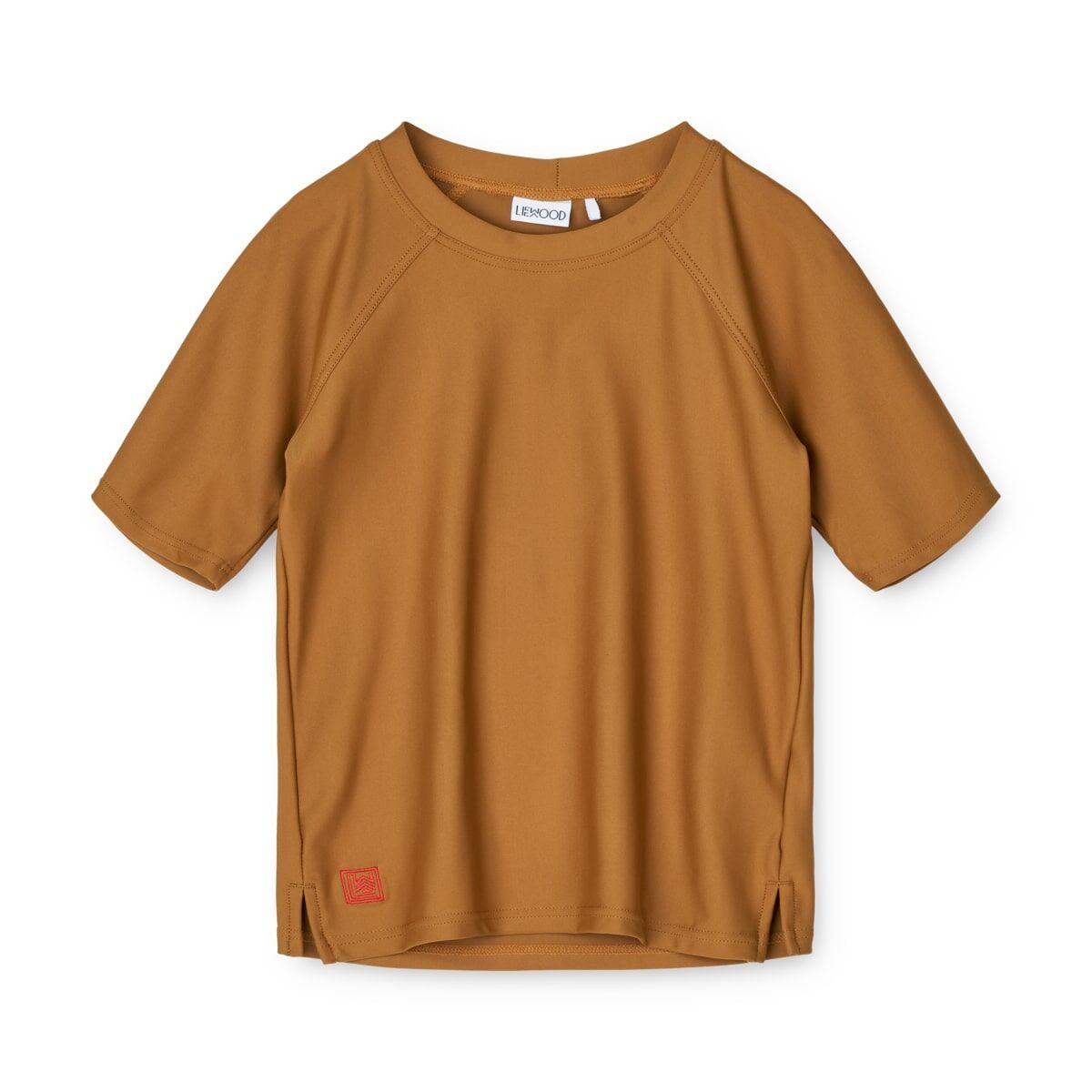 Liewood Noah Kurzarm-Schwimm-T-Shirt „Golden caramel“, LSF 40+, Gr. 56-128
