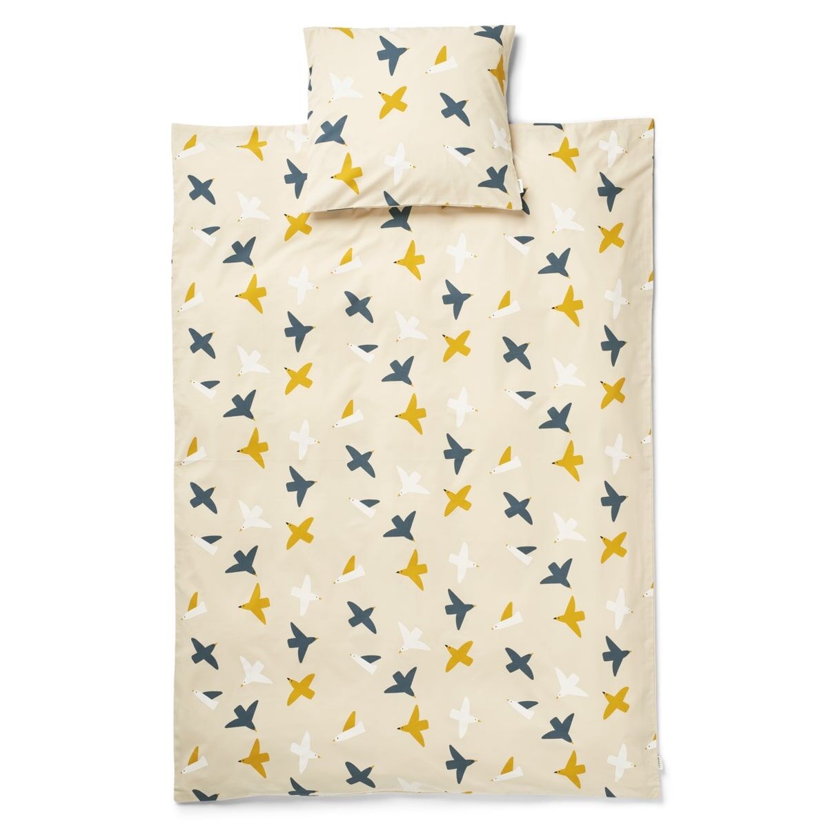 Liewood Baby-Bettwäsche Carmen „Birds / Sea shell“, 100x70cm / 45x40cm