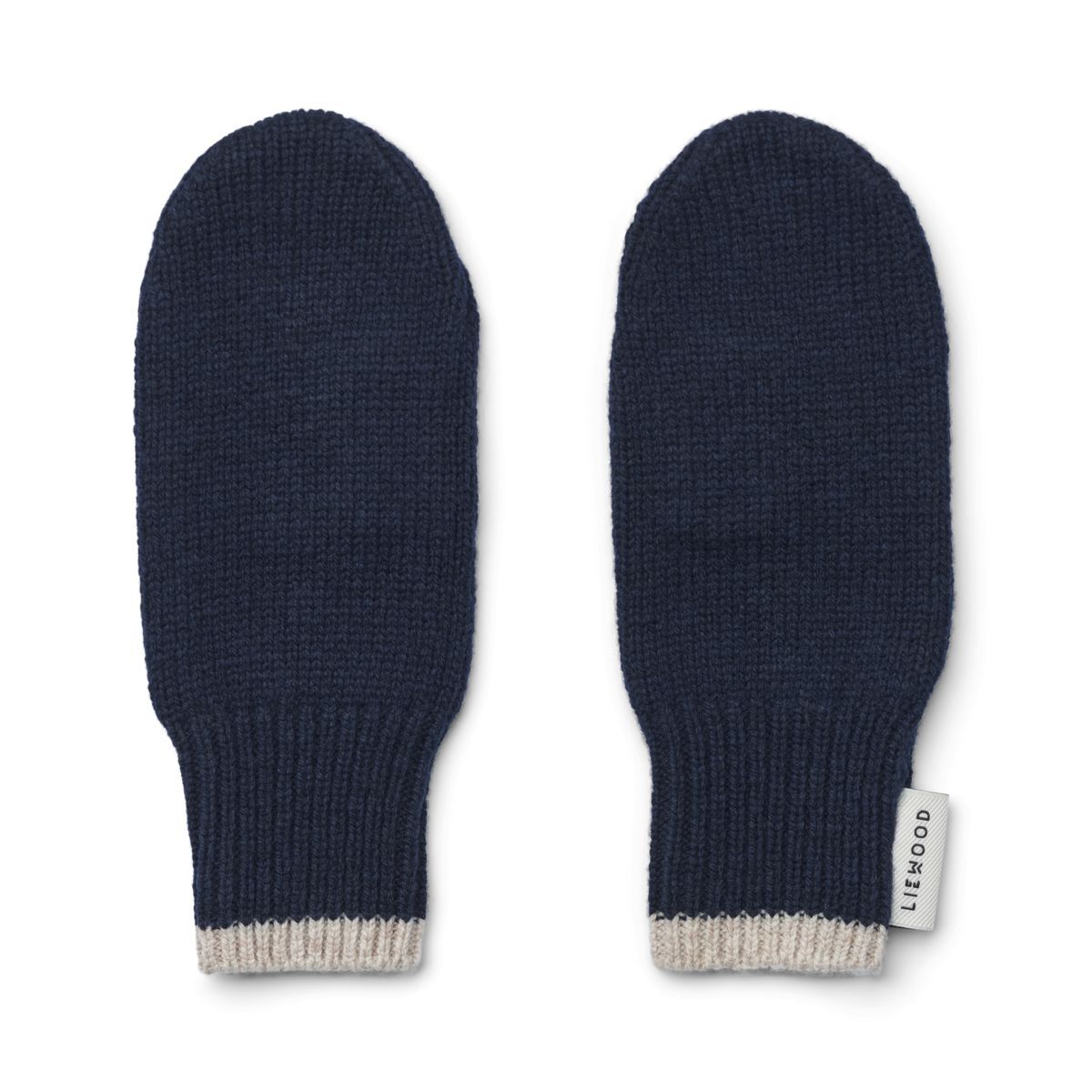 Liewood Fäustlinge Millie aus Merionwolle „Classic navy / Sandy melange“, 1-7 Jahre, OEKO-TEX®