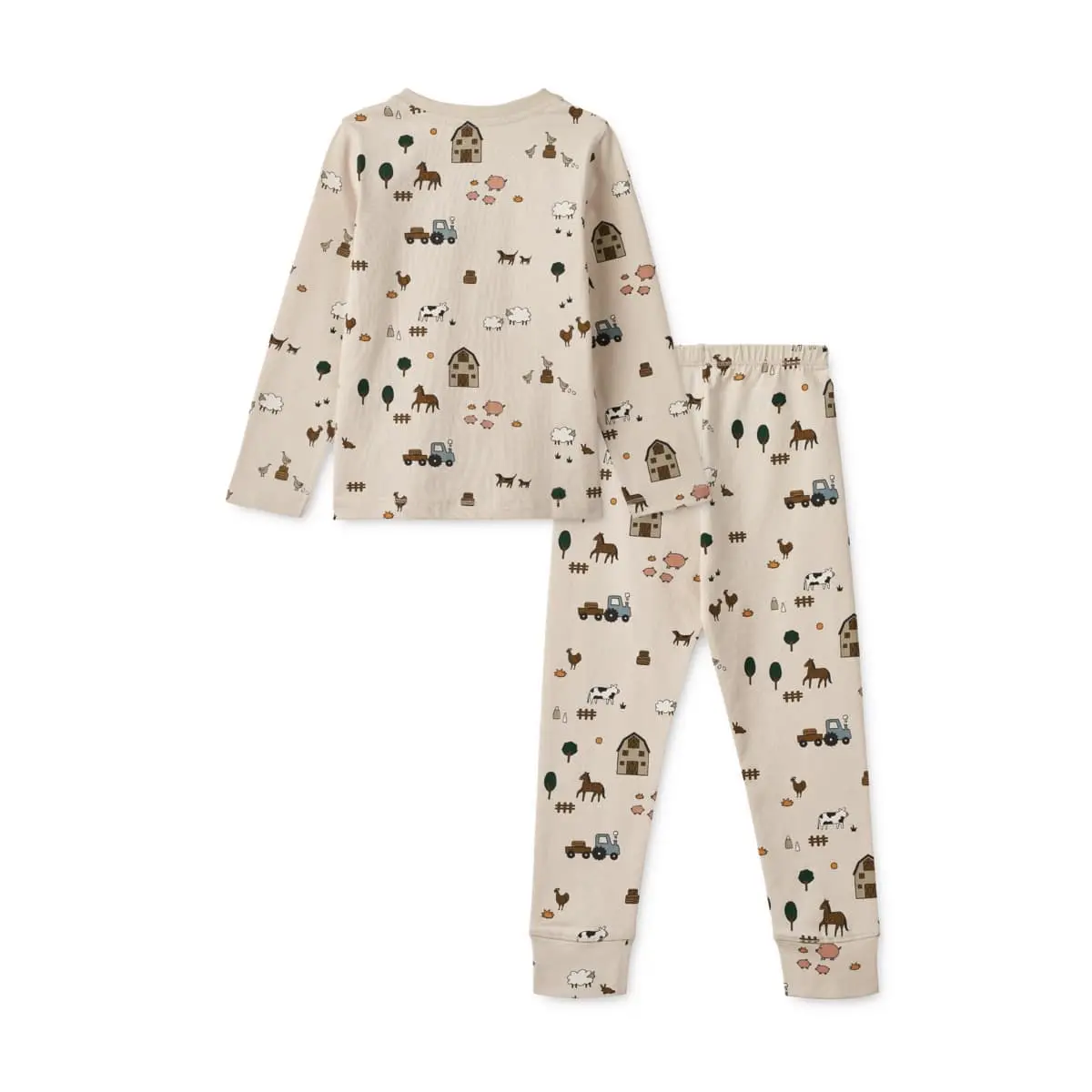 Liewood Pyjama-Set Wilhelm „Farm / Sandy“ – Bild 2
